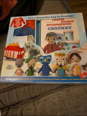 Mr. Rodgers Crochet Kit - Multicolor